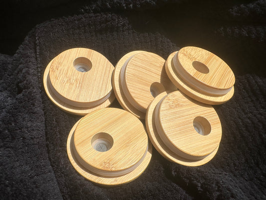 Bamboo cup lids (20oz)